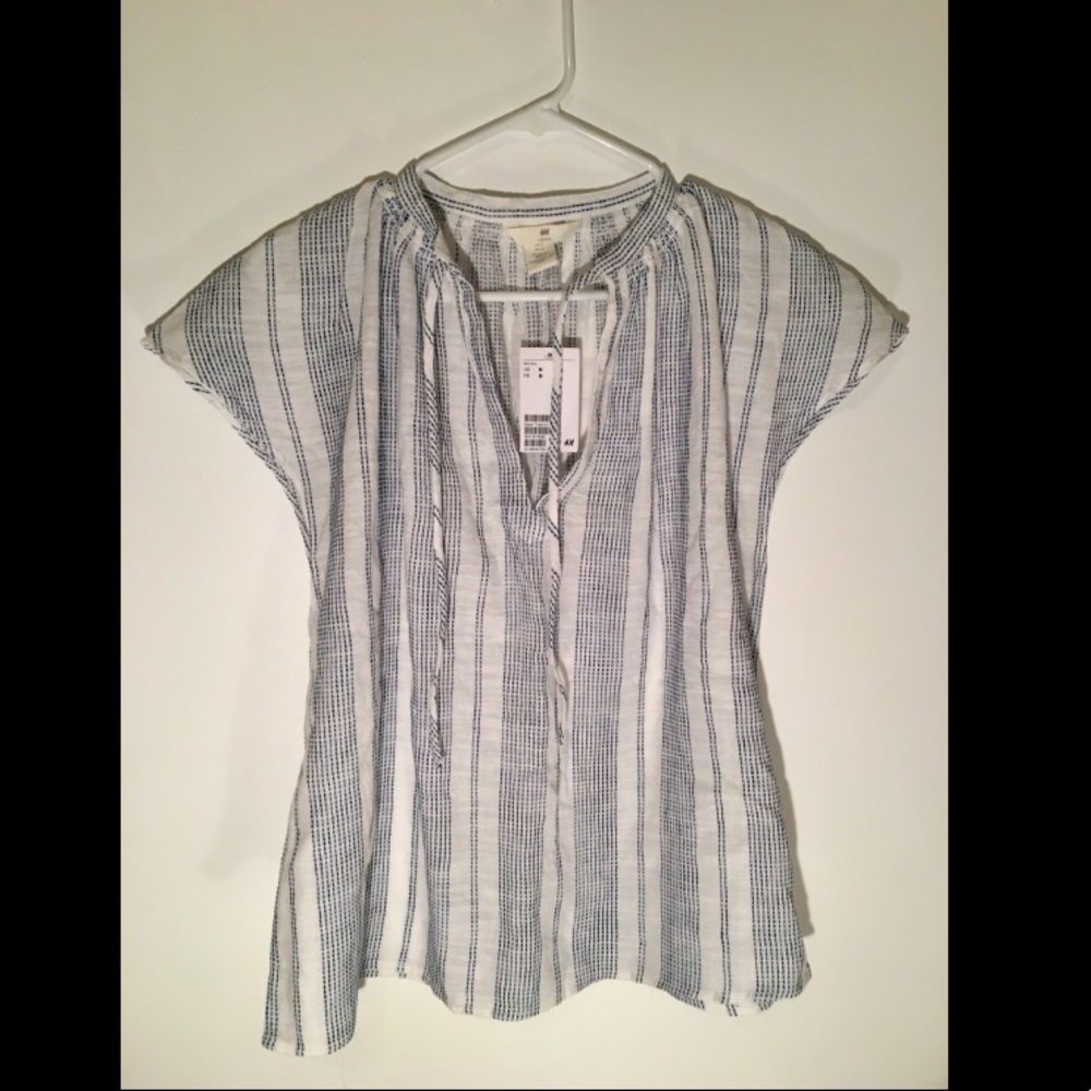 H&M Embroidered Blouse